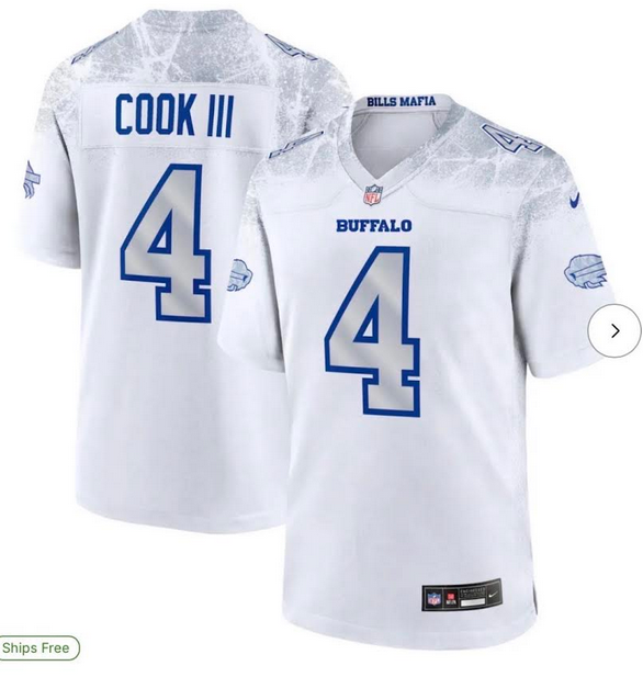 Men 2026 Dallas Cowboys #4 Cook III white Nike NFL Jersey 100401->dallas cowboys->NFL Jersey